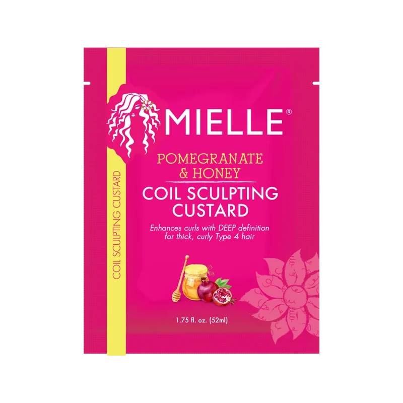Mielle coil sculpting custard packet